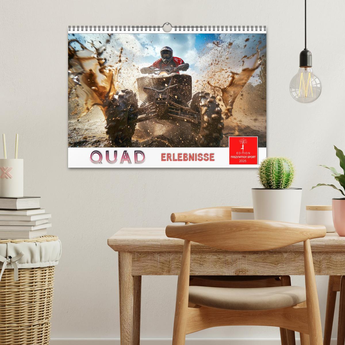 Bild: 9783457146699 | Quad Erlebnisse (Wandkalender 2025 DIN A3 quer), CALVENDO...