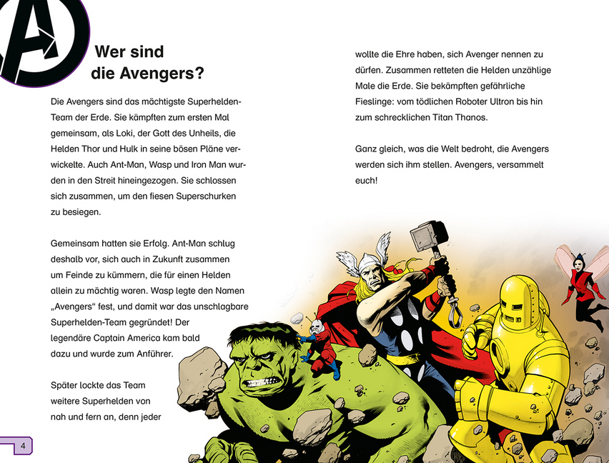 Bild: 9783831036523 | Superleser! Marvel Avengers Die Geschichte der Superhelden | Buch