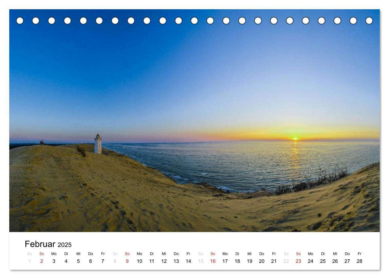 Bild: 9783435798650 | Dänemark - Lyset Land (Tischkalender 2025 DIN A5 quer), CALVENDO...