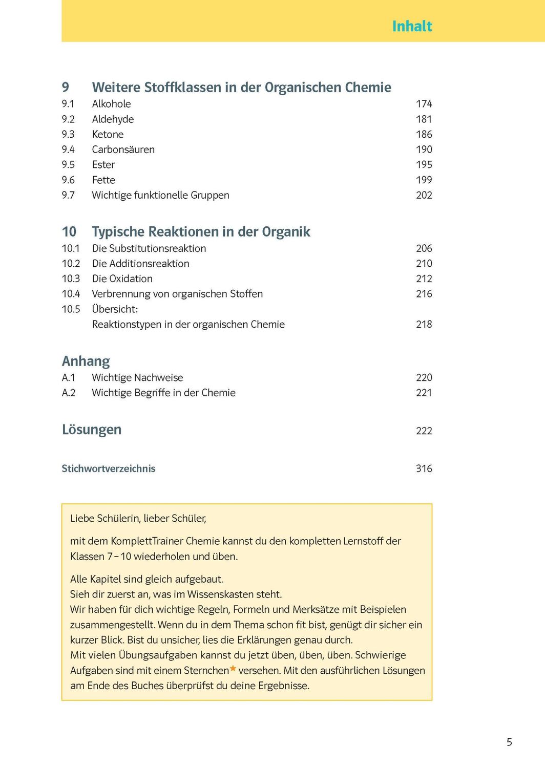 Bild: 9783129275641 | KomplettTrainer Gymnasium Chemie 7. - 10. Klasse | Taschenbuch | 2020