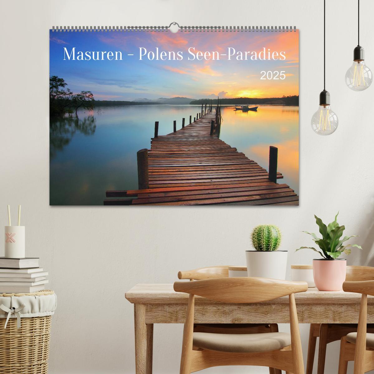 Bild: 9783383935220 | Masuren - Polens Seen-Paradies (Wandkalender 2025 DIN A2 quer),...