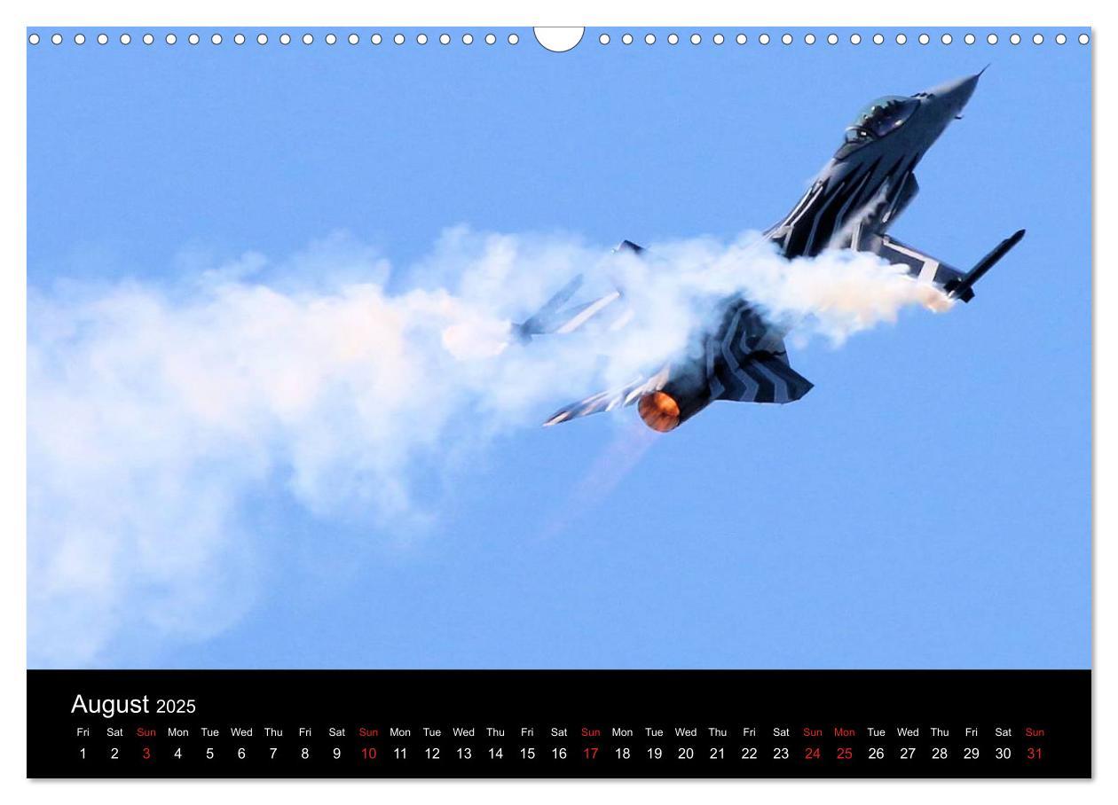 Bild: 9781325954186 | General Dynamics F-16 Fighting Falcon (Wall Calendar 2025 DIN A3...