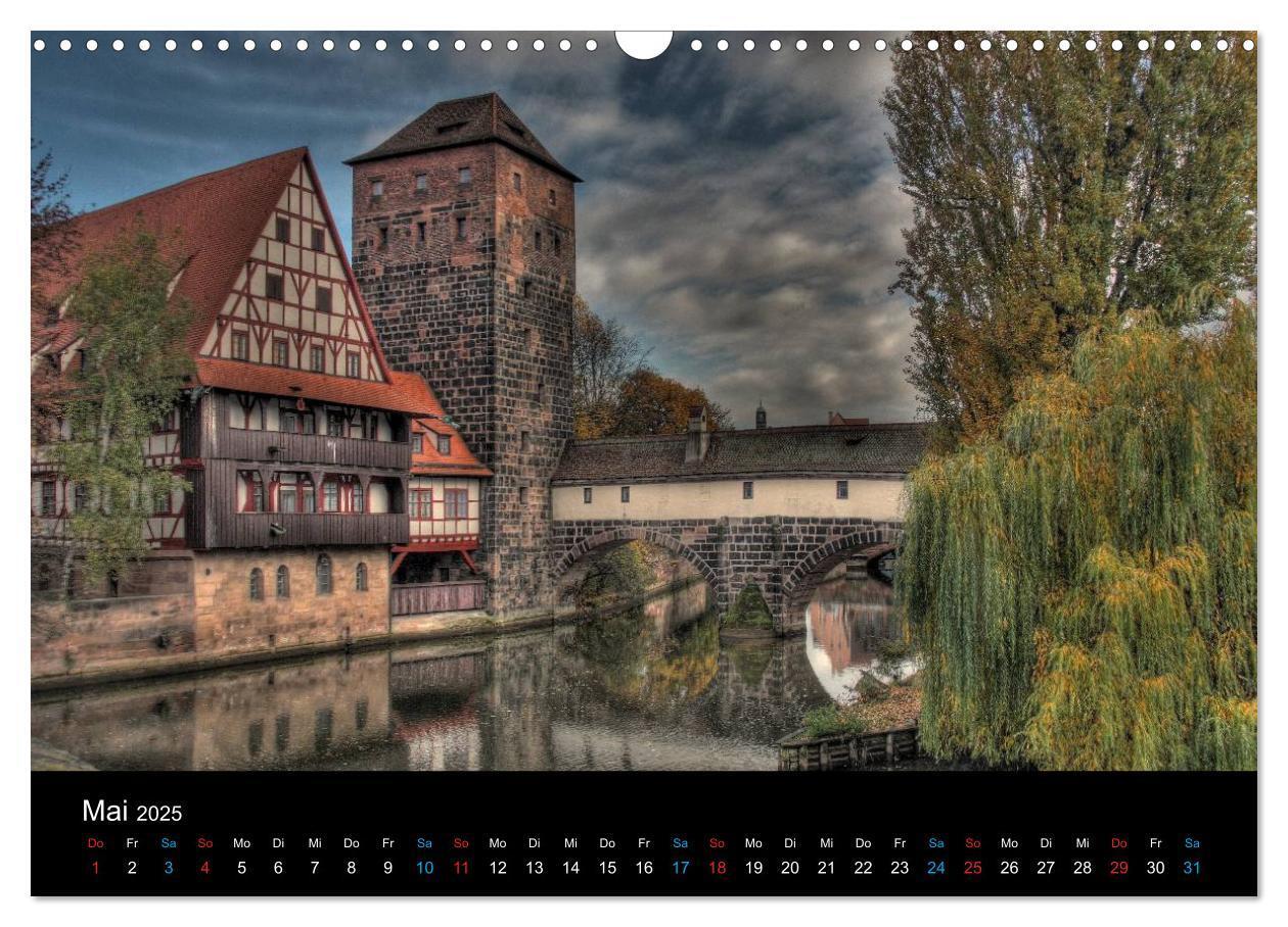 Bild: 9783435766314 | Meine Stadt Nürnberg 2025 (Wandkalender 2025 DIN A3 quer), CALVENDO...