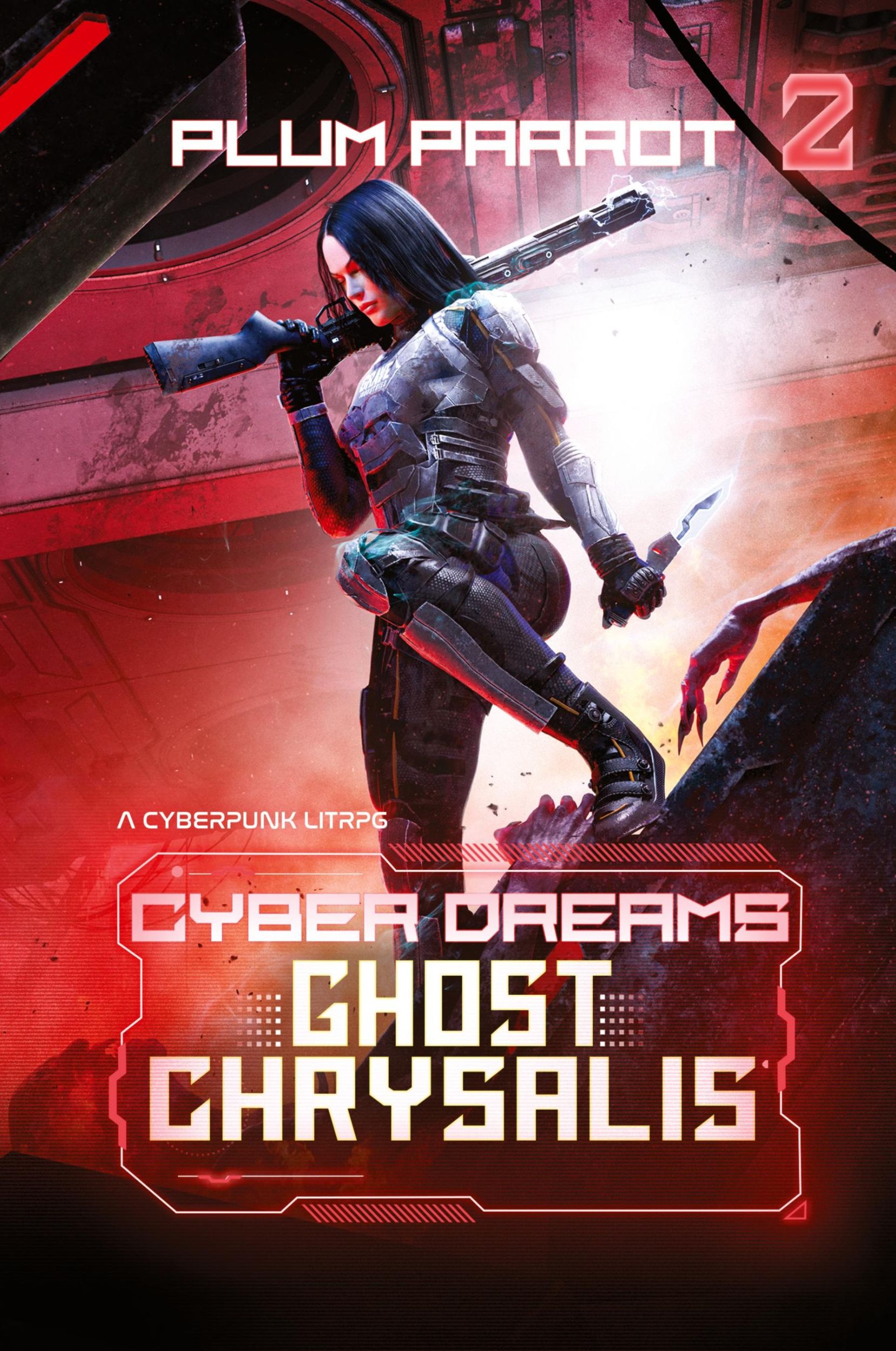 Cover: 9781039441828 | Ghost Chrysalis | A Dystopian Sci-Fi Adventure | Plum Parrot | Buch