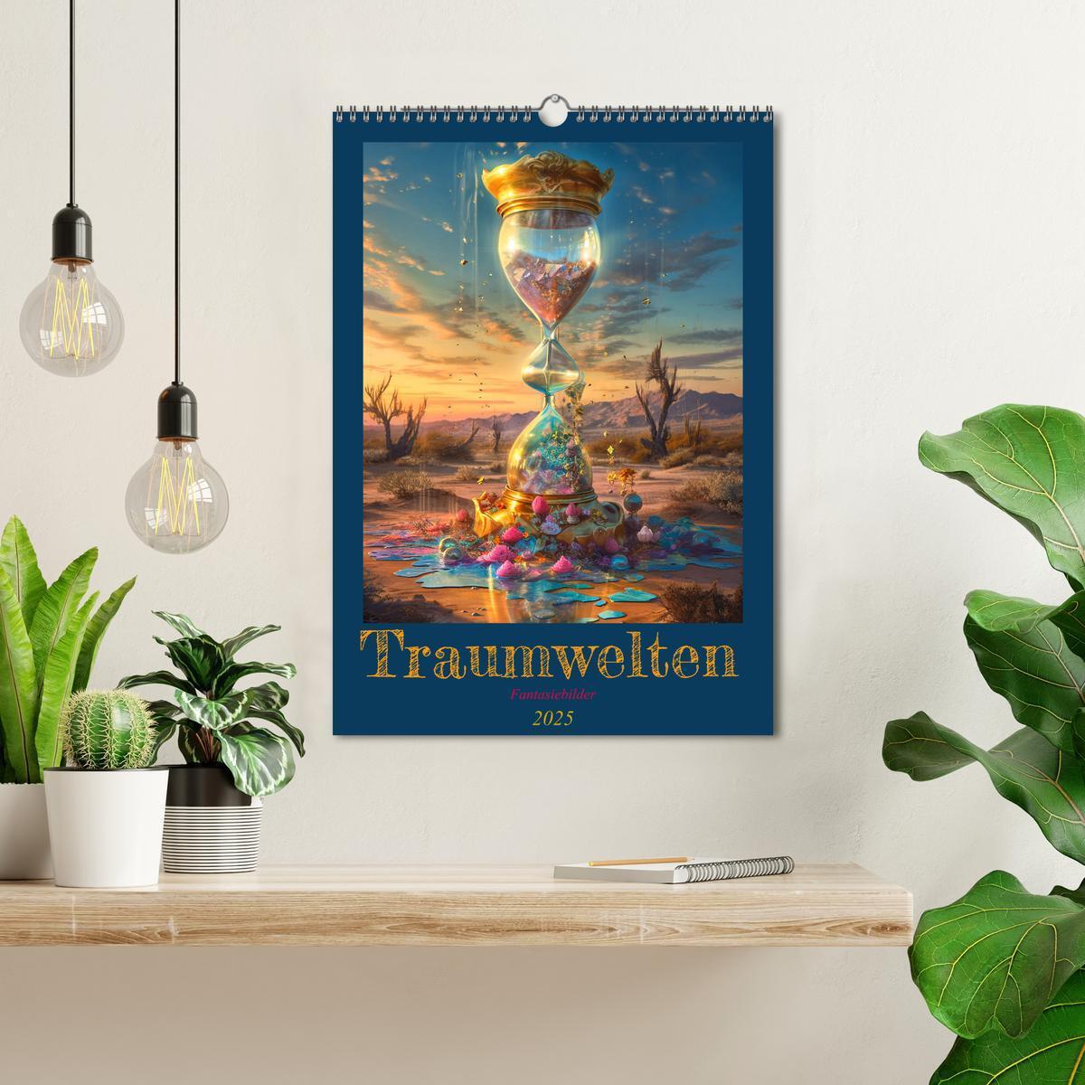 Bild: 9783435879441 | Traumwelten (Wandkalender 2025 DIN A3 hoch), CALVENDO Monatskalender