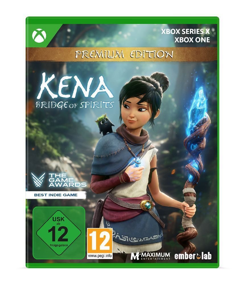 Cover: 5016488141321 | Kena: Bridge of Spirits - Premium Edition, 1 Xbox Series X-Blu-ray...