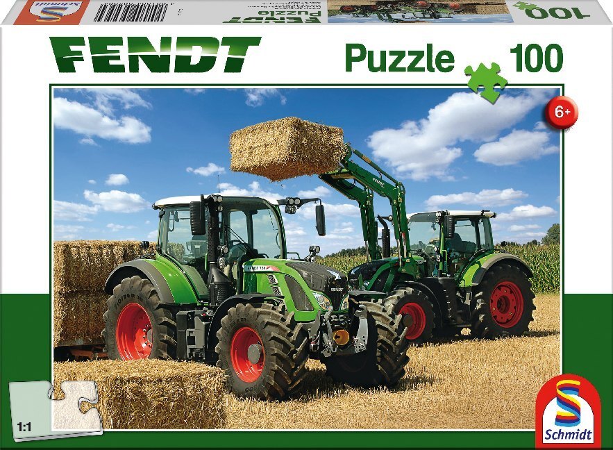 Cover: 4001504562564 | Fendt 724 Vario, Fendt 716 Vario mit Frontlader Cargo (Kinderpuzzle)