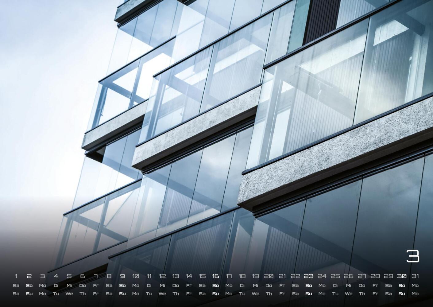 Bild: 9783986733773 | Architektur - faszinierende Baukunst - 2025 - Kalender DIN A2 | 15 S.