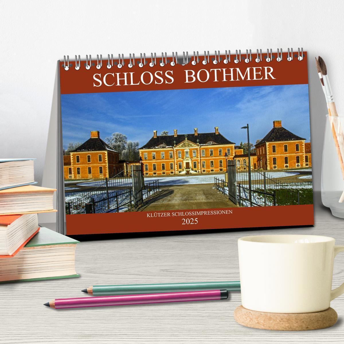 Bild: 9783435371167 | Schloss Bothmer - Klützer Schlossimpressionen (Tischkalender 2025...