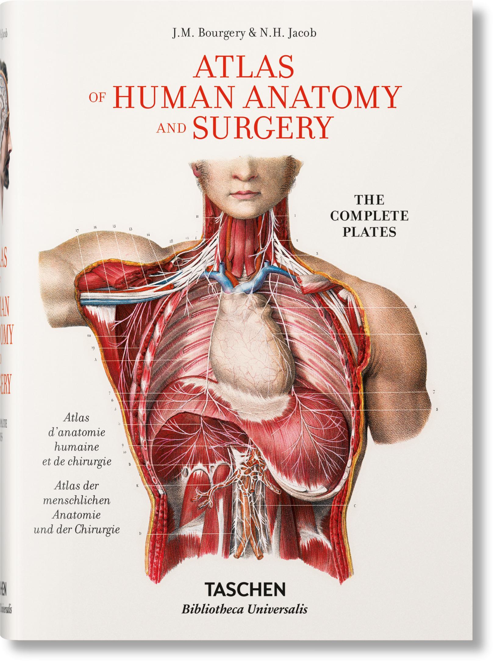 Cover: 9783836556620 | Jean Marc Bourgery. Atlas of Human Anatomy and Surgery | Minor (u. a.)