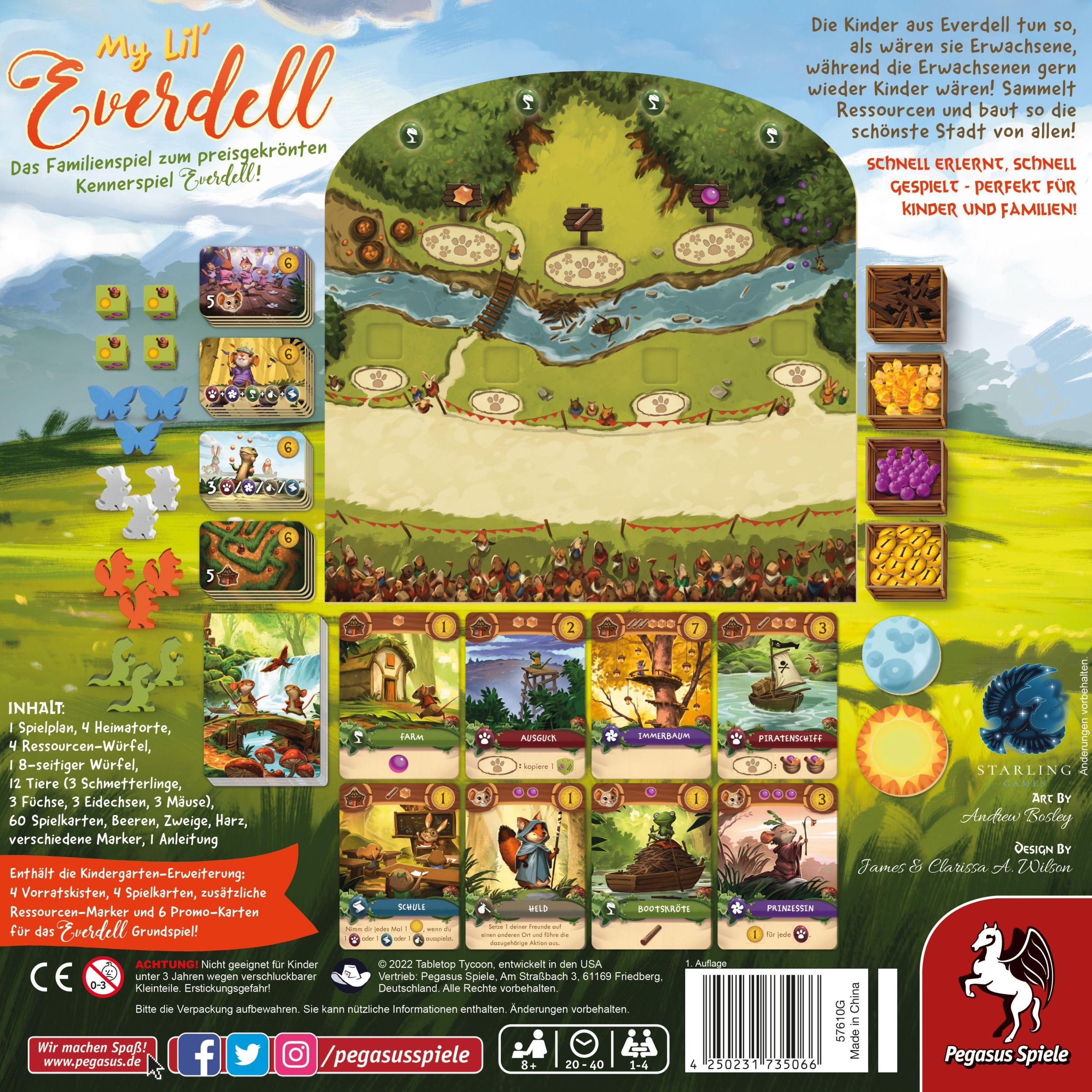 Bild: 4250231735066 | My Lil' Everdell | Spiel | 57610G | Deutsch | 2023 | Pegasus