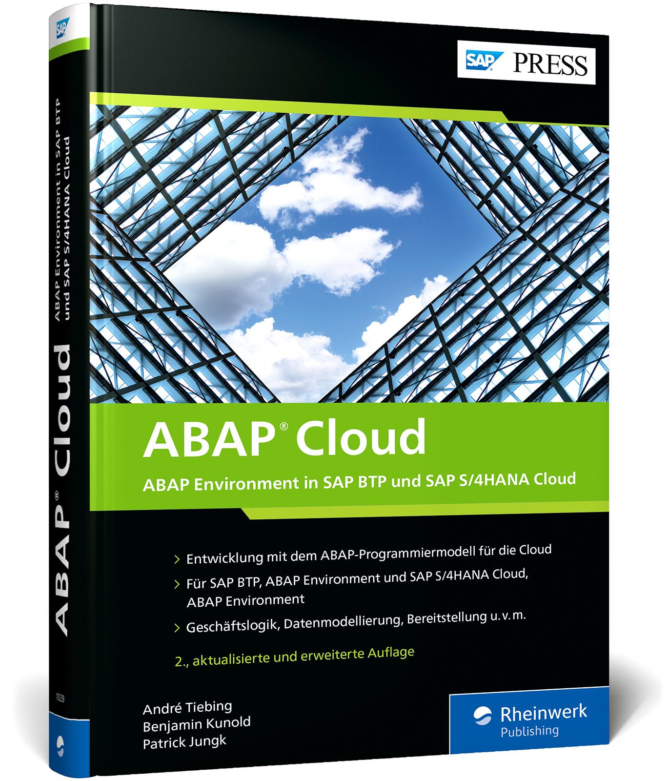 Cover: 9783367102396 | ABAP Cloud | ABAP Environment in SAP BTP und SAP S/4HANA Cloud | Buch