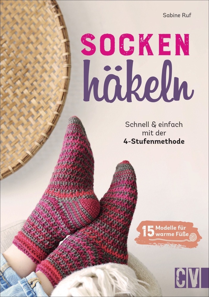 Cover: 9783841066527 | Socken häkeln - Schnell und einfach mit der 4-Stufenmethode | Ruf