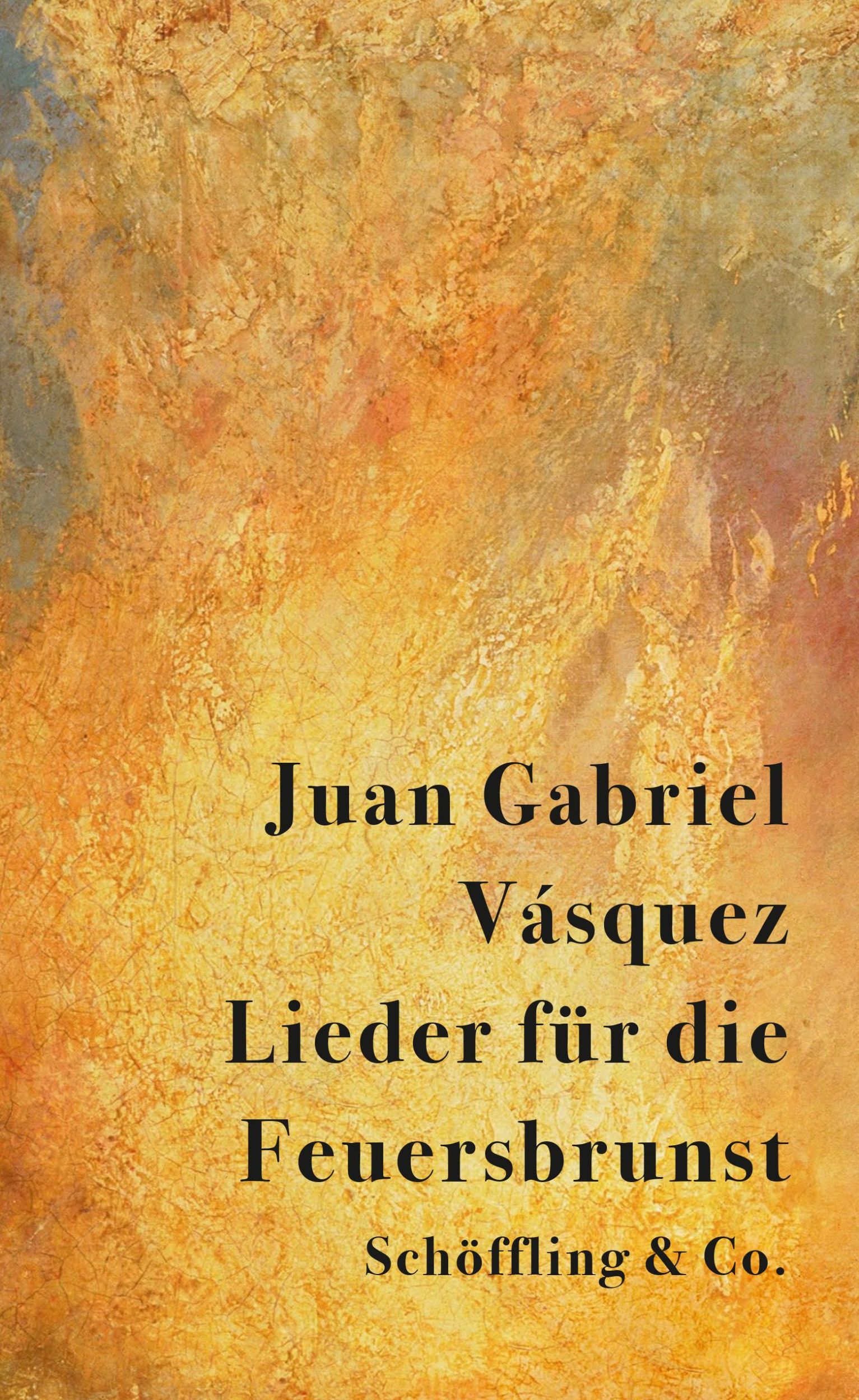 Cover: 9783895610189 | Lieder für die Feuersbrunst | Erzählungen | Juan Gabriel Vásquez