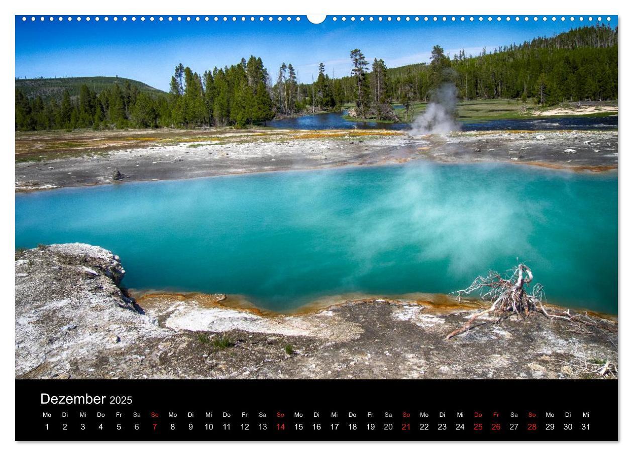 Bild: 9783435663675 | Traumziele in den USA. Der Yellowstone National Park (Wandkalender...