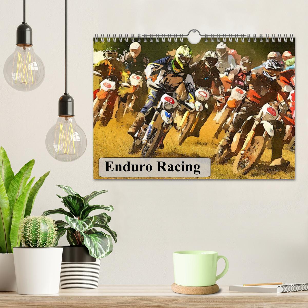 Bild: 9781325956531 | Enduro Racing (Wall Calendar 2025 DIN A4 landscape), CALVENDO 12...