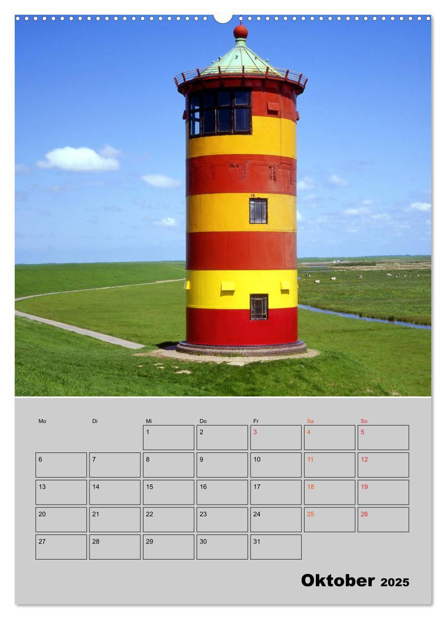 Bild: 9783435963034 | Attraktive Leuchttürme (hochwertiger Premium Wandkalender 2025 DIN...