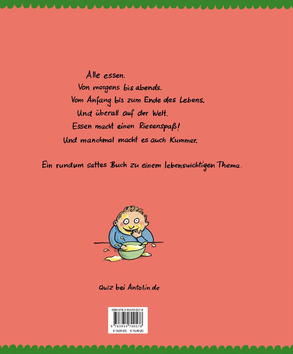 Rückseite: 9783954700578 | Alles lecker! | Alexandra Maxeiner | Buch | 32 S. | Deutsch | 2012