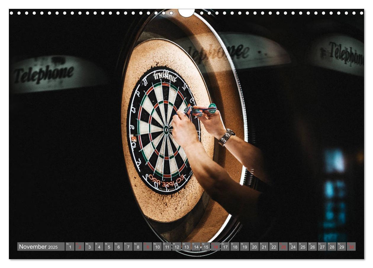 Bild: 9783435289974 | Darts. Konzentration - Sport - Spannung (Wandkalender 2025 DIN A3...