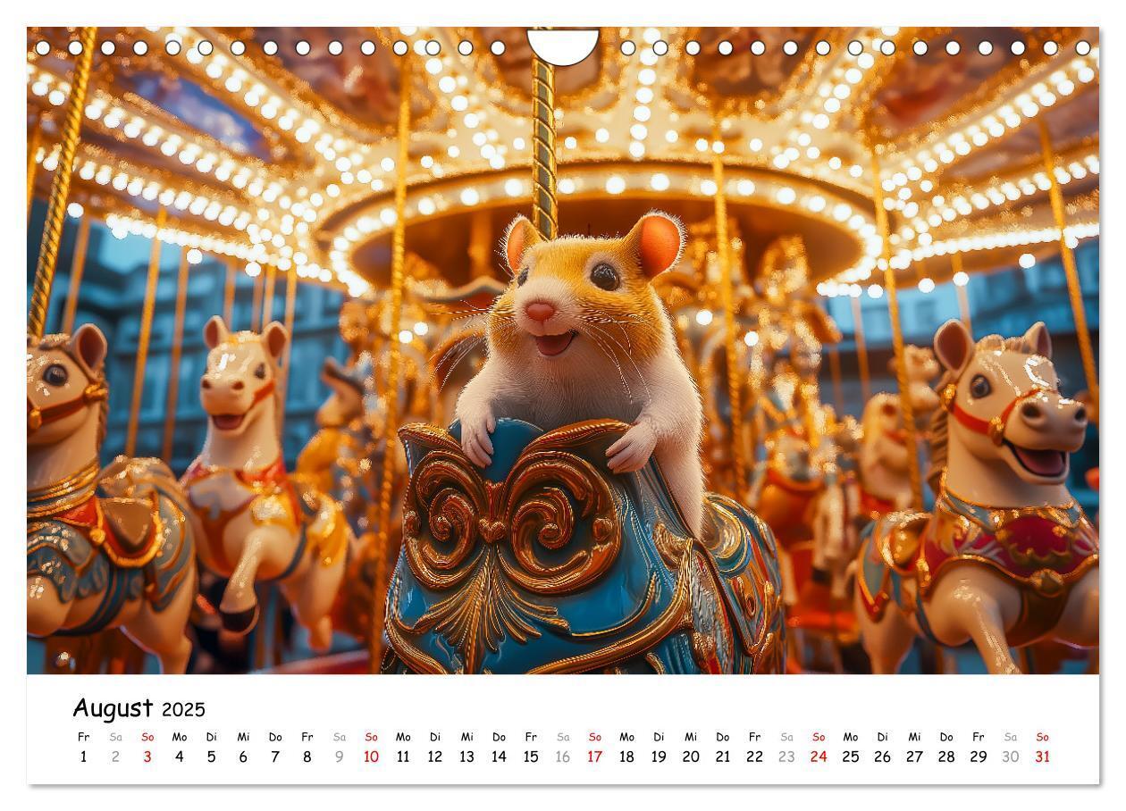 Bild: 9783457211618 | Hamster im Freizeitpark - Lustiger Kalender mit Jahrmarkt-Motiven...