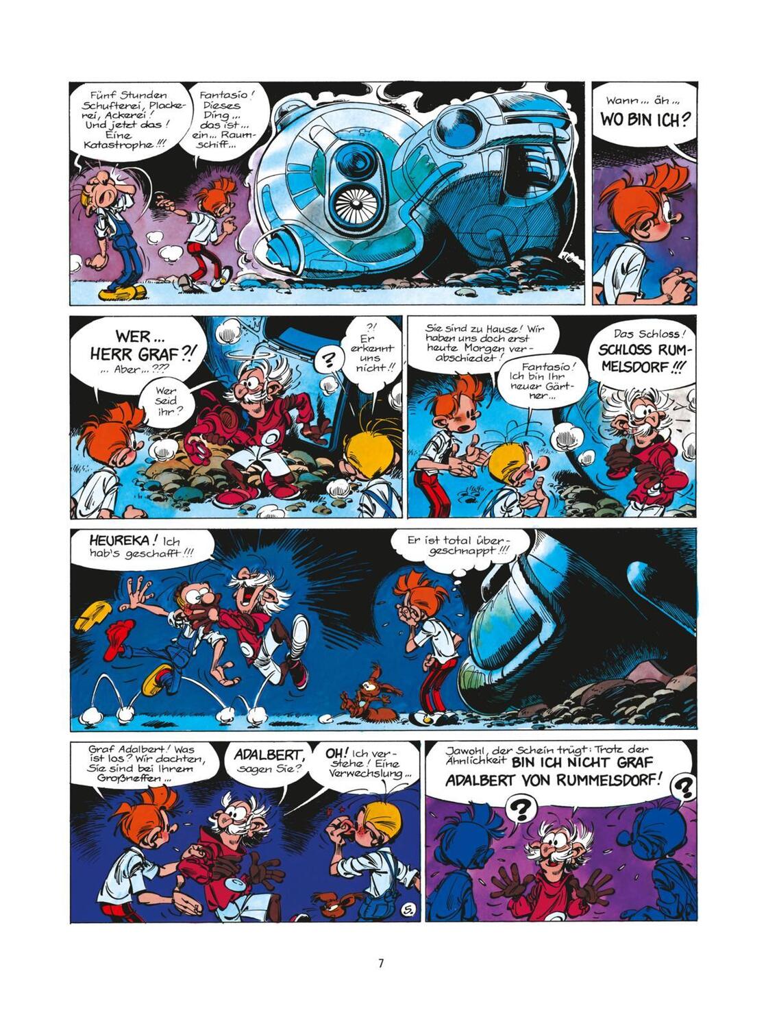 Bild: 9783551772343 | Spirou &amp; Fantasio 34: Die Ruck-Zuck-Zeitmaschine | (Neuedition) | Buch