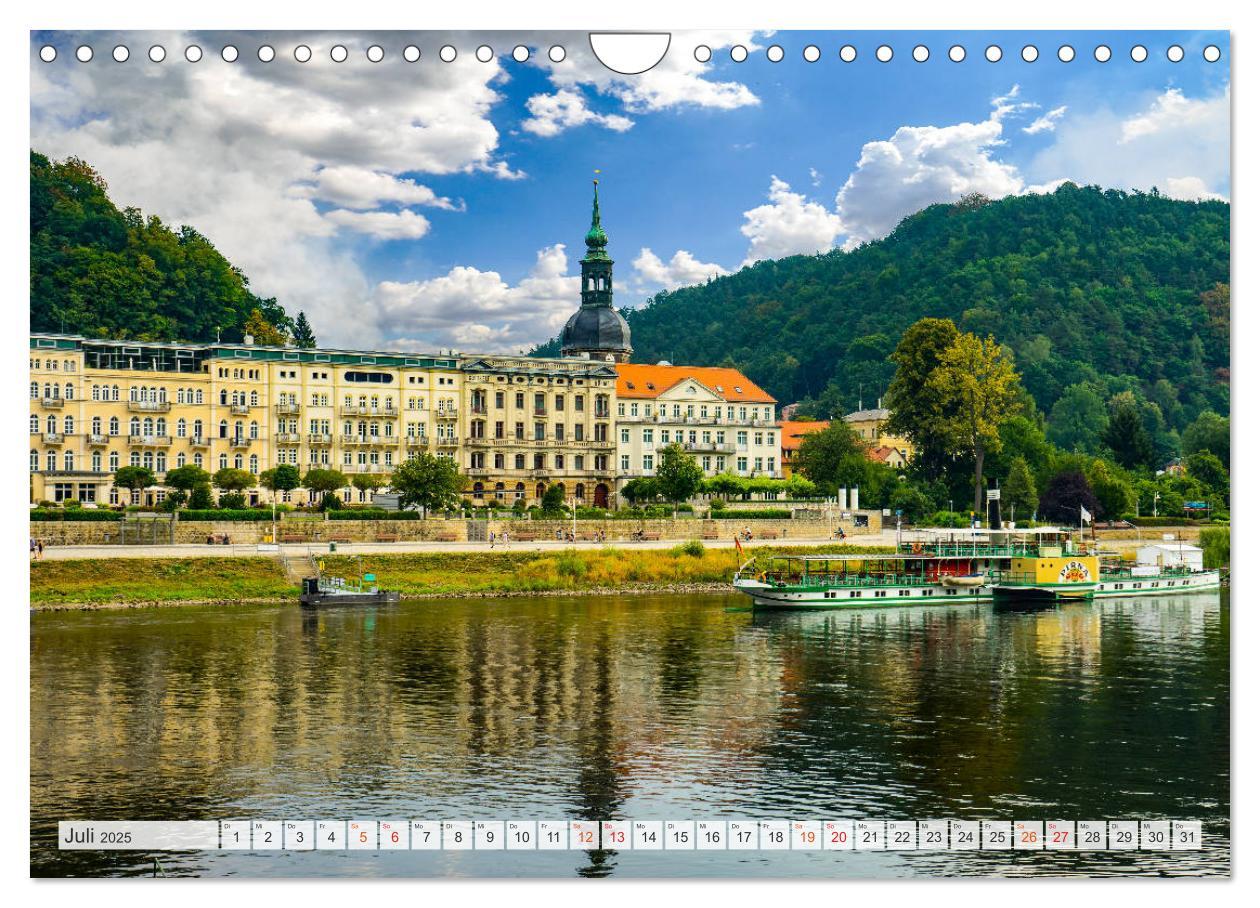 Bild: 9783435303311 | Bad Schandau Impressionen (Wandkalender 2025 DIN A4 quer), CALVENDO...