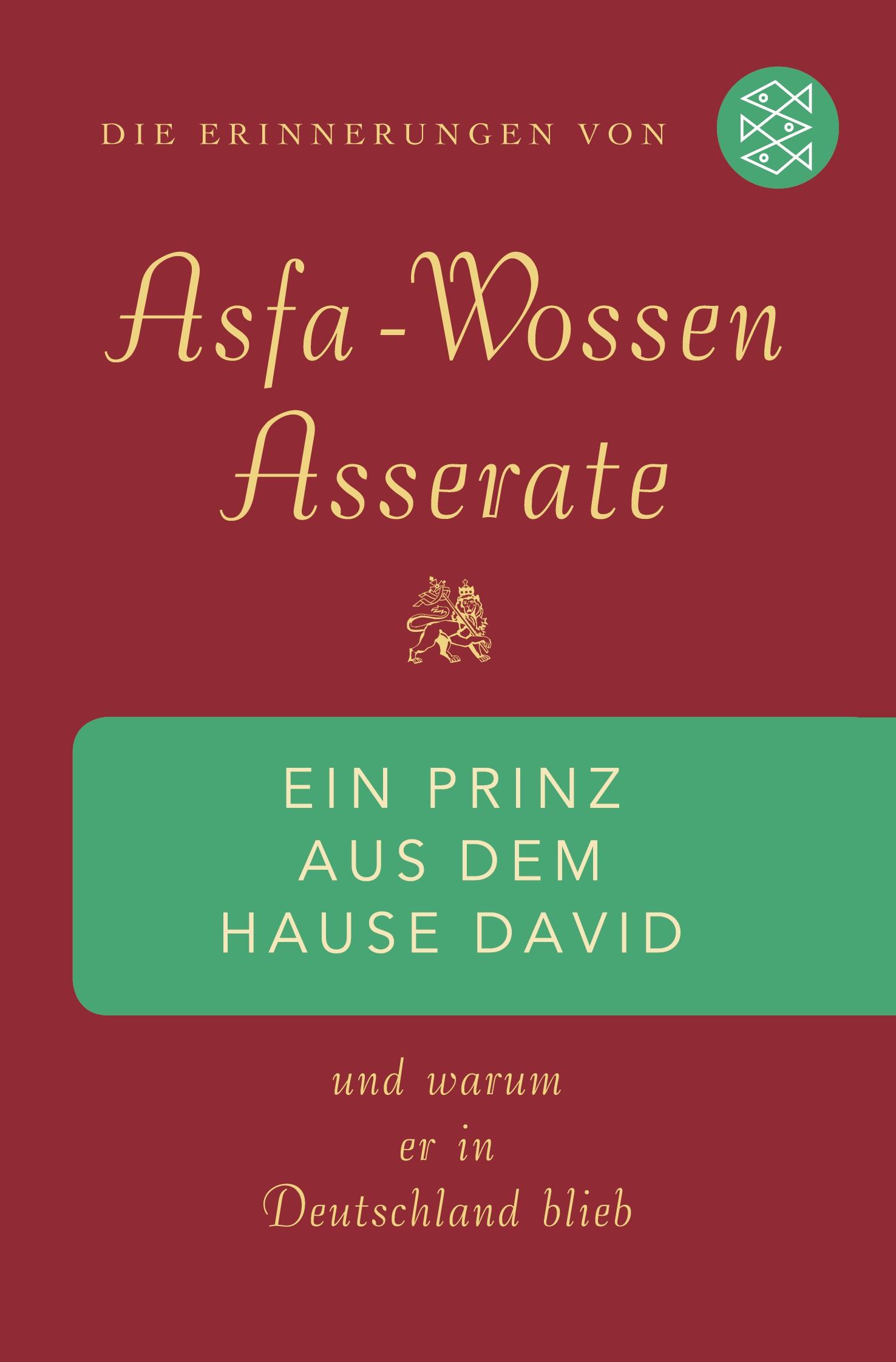 Cover: 9783596173136 | Ein Prinz aus dem Hause David | Prinz Asfa-Wossen Asserate | Buch