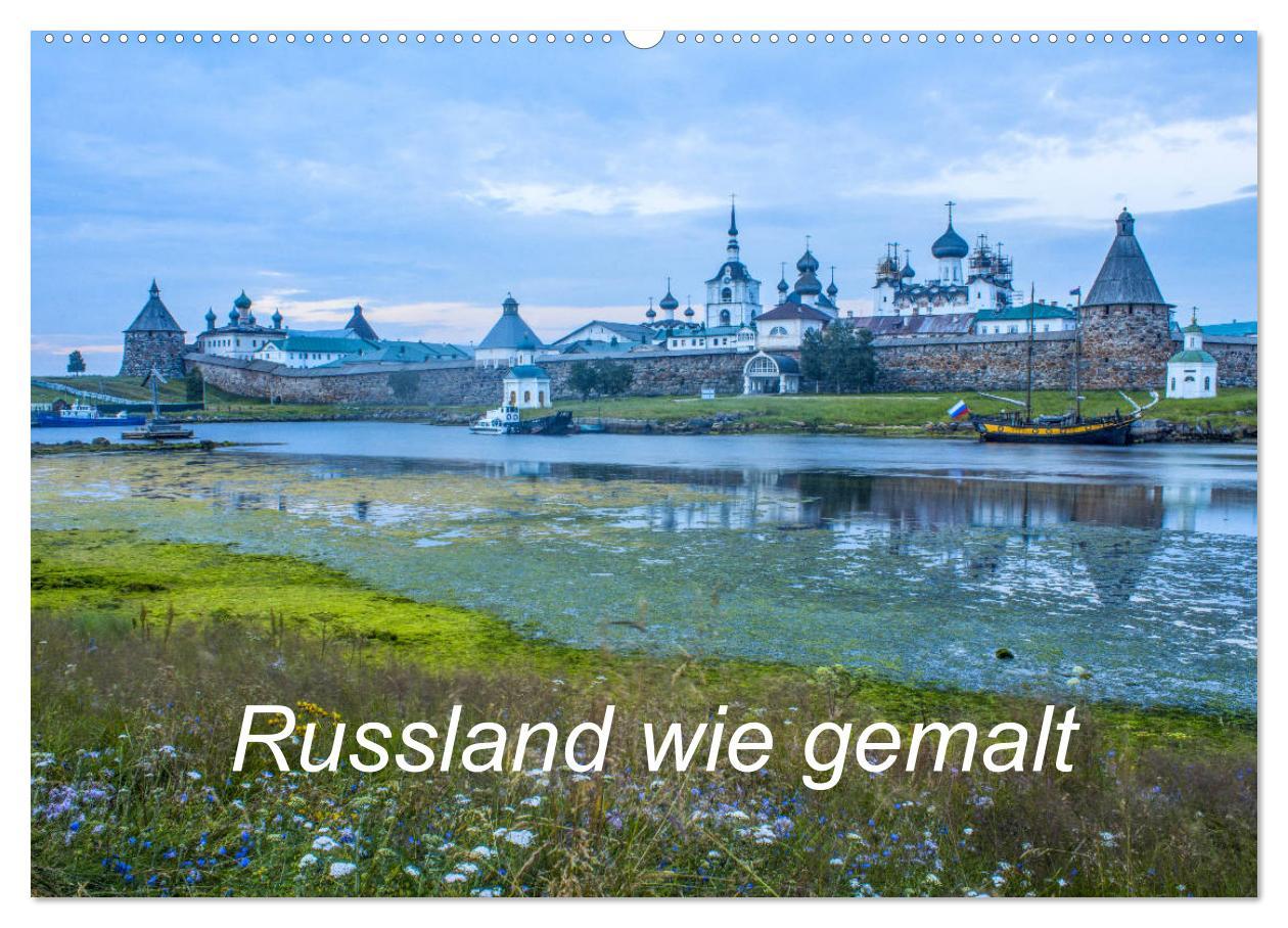 Cover: 9783435111800 | Russland wie gemalt (Wandkalender 2025 DIN A2 quer), CALVENDO...