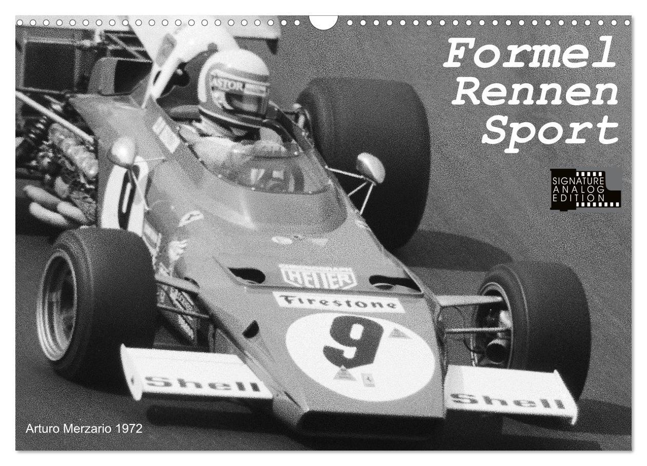 Cover: 9783435083435 | Formel - Rennen - Sport (Wandkalender 2025 DIN A3 quer), CALVENDO...