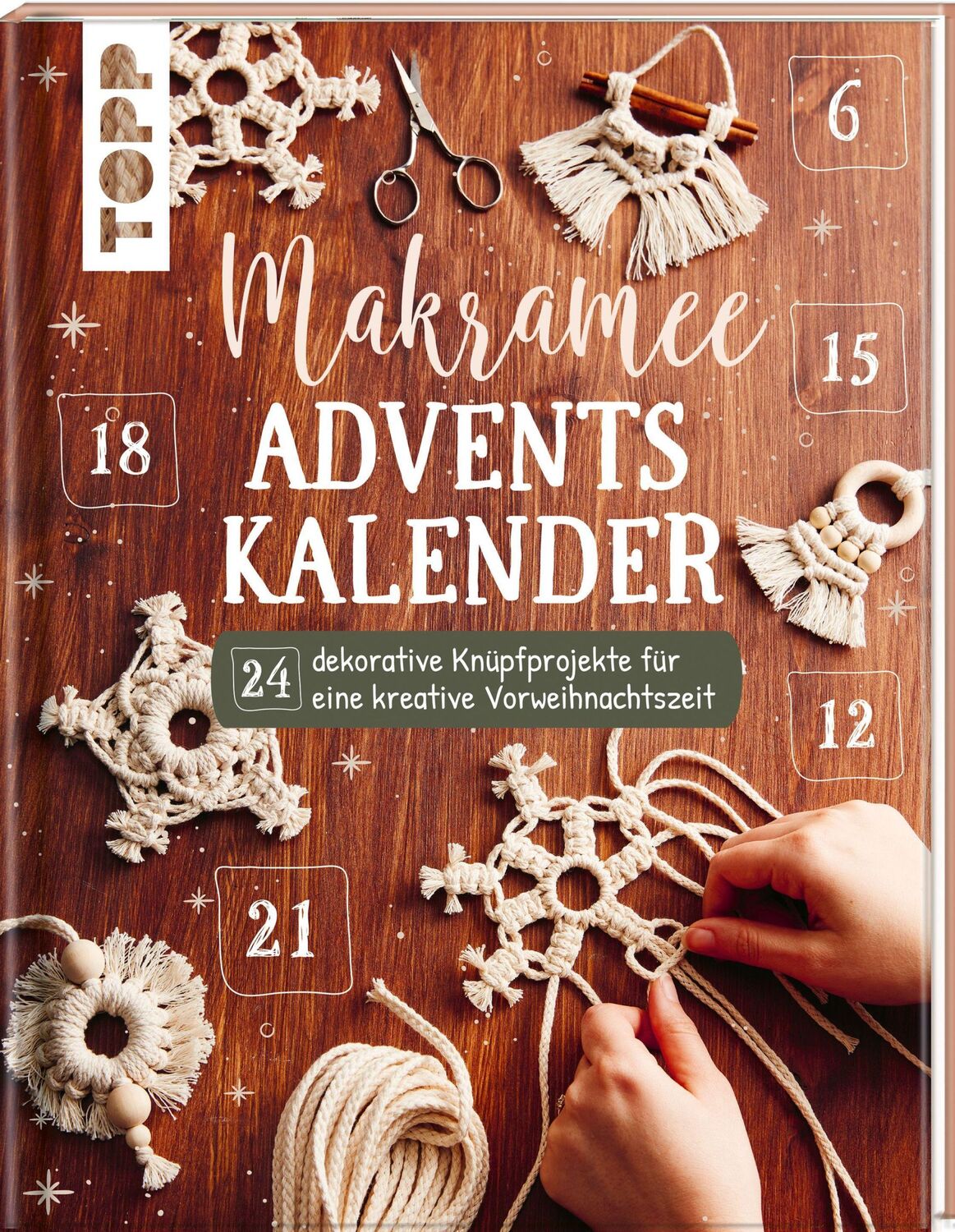 Cover: 9783772445972 | Makramee Adventskalender | Josephine Kirsch | Taschenbuch | 112 S.