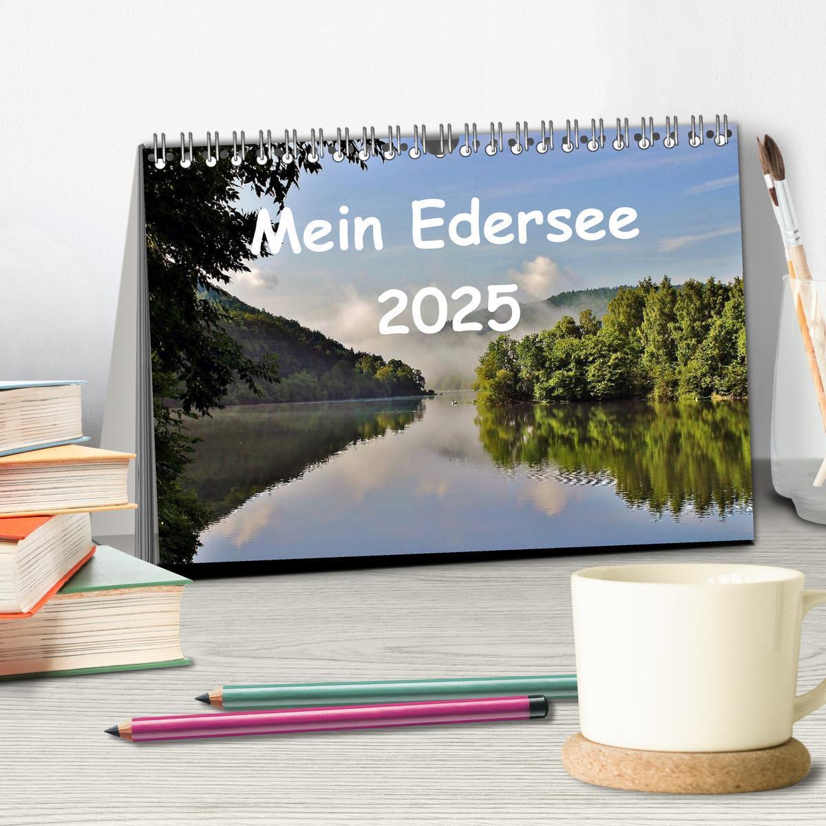 Bild: 9783435766383 | Mein Edersee 2025 (Tischkalender 2025 DIN A5 quer), CALVENDO...