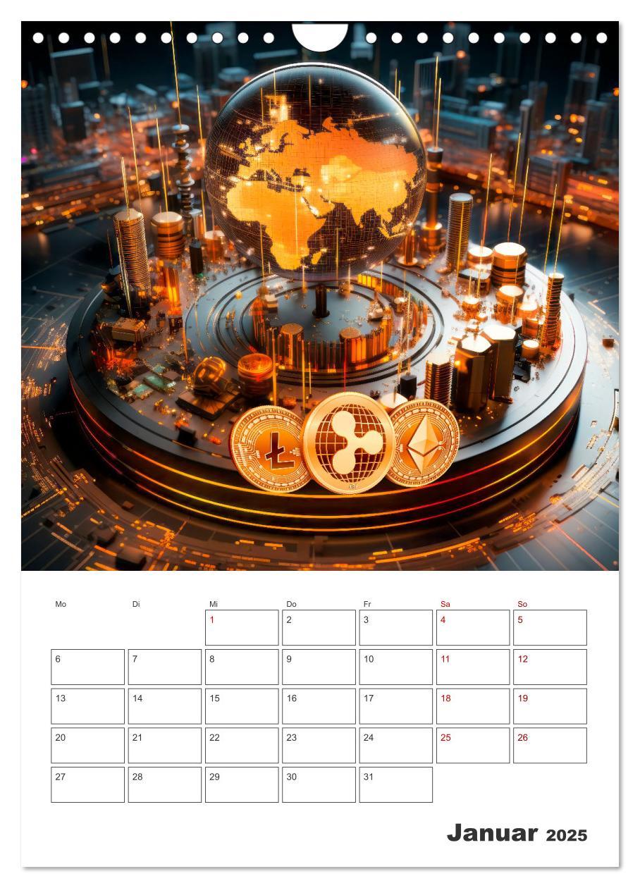 Bild: 9783435847754 | KRYPTO Cooler Terminplaner (Wandkalender 2025 DIN A4 hoch),...