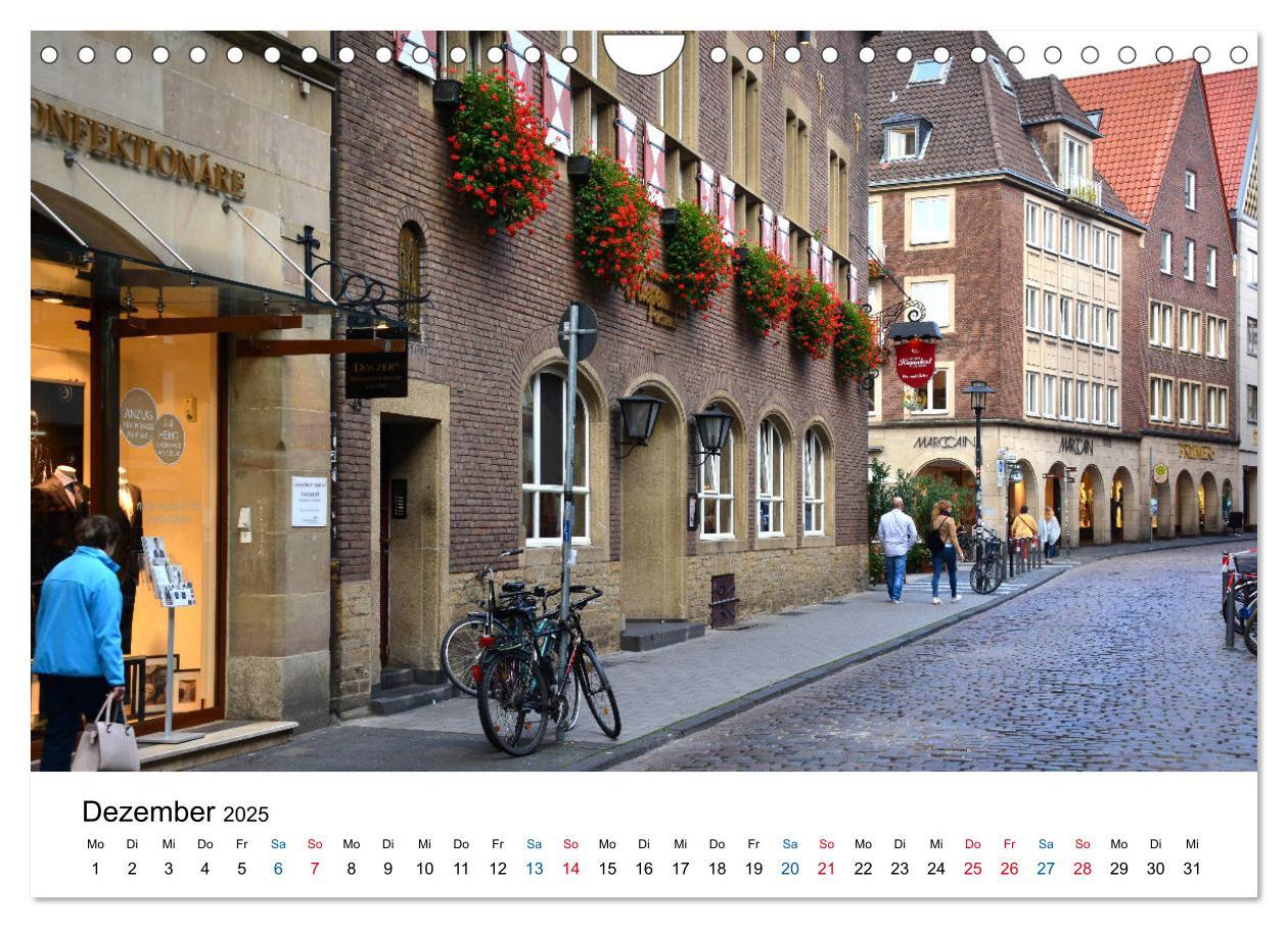 Bild: 9783435315758 | Münster - die liebenswerte Fahrradstadt (Wandkalender 2025 DIN A4...