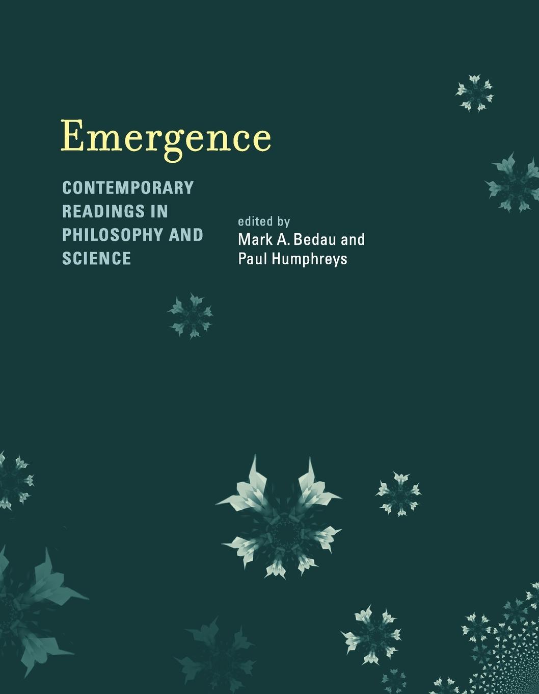 Cover: 9780262524759 | Emergence | Contemporary Readings in Philosophy and Science | Buch