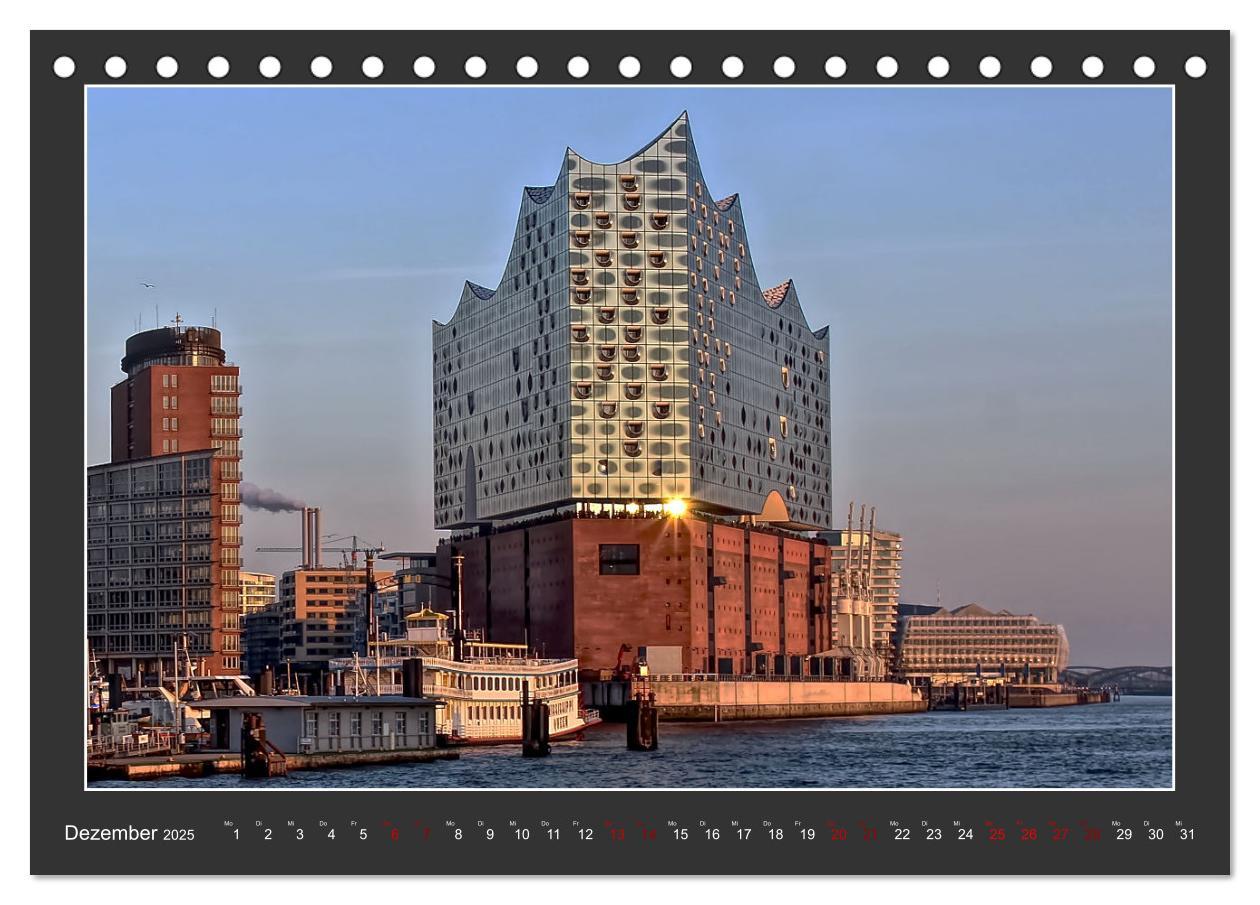 Bild: 9783383878879 | Wahrzeichen Elbphilharmonie (Tischkalender 2025 DIN A5 quer),...