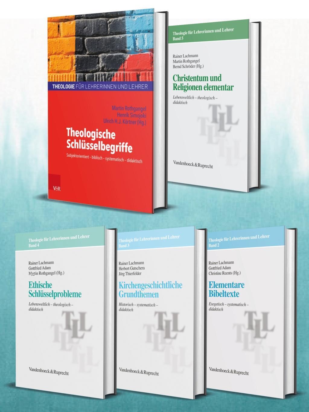 Cover: 9783525614266 | Theologie für Lehrerinnen und Lehrer, Band 1-5 | Adam (u. a.) | Buch