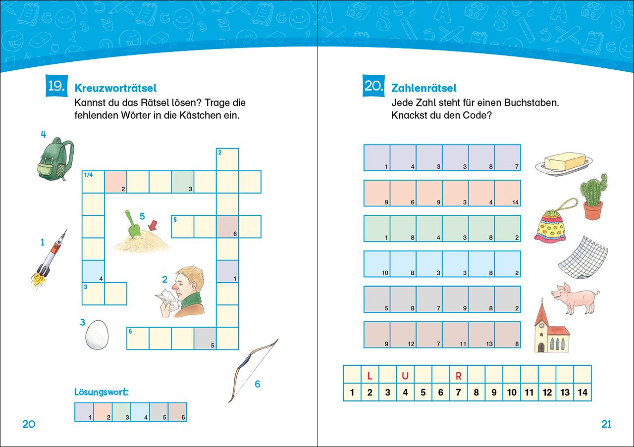 Bild: 9783743213951 | Leselöwen Kreuzworträtsel für Leseprofis - 2. Klasse (Sonnengelb)