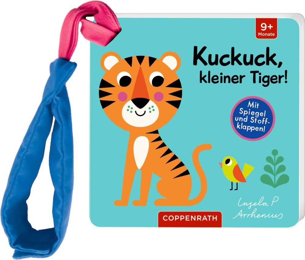 Cover: 9783649644040 | Mein Filz-Fühlbuch für den Buggy: Kuckuck, kleiner Tiger! | Arrhenius