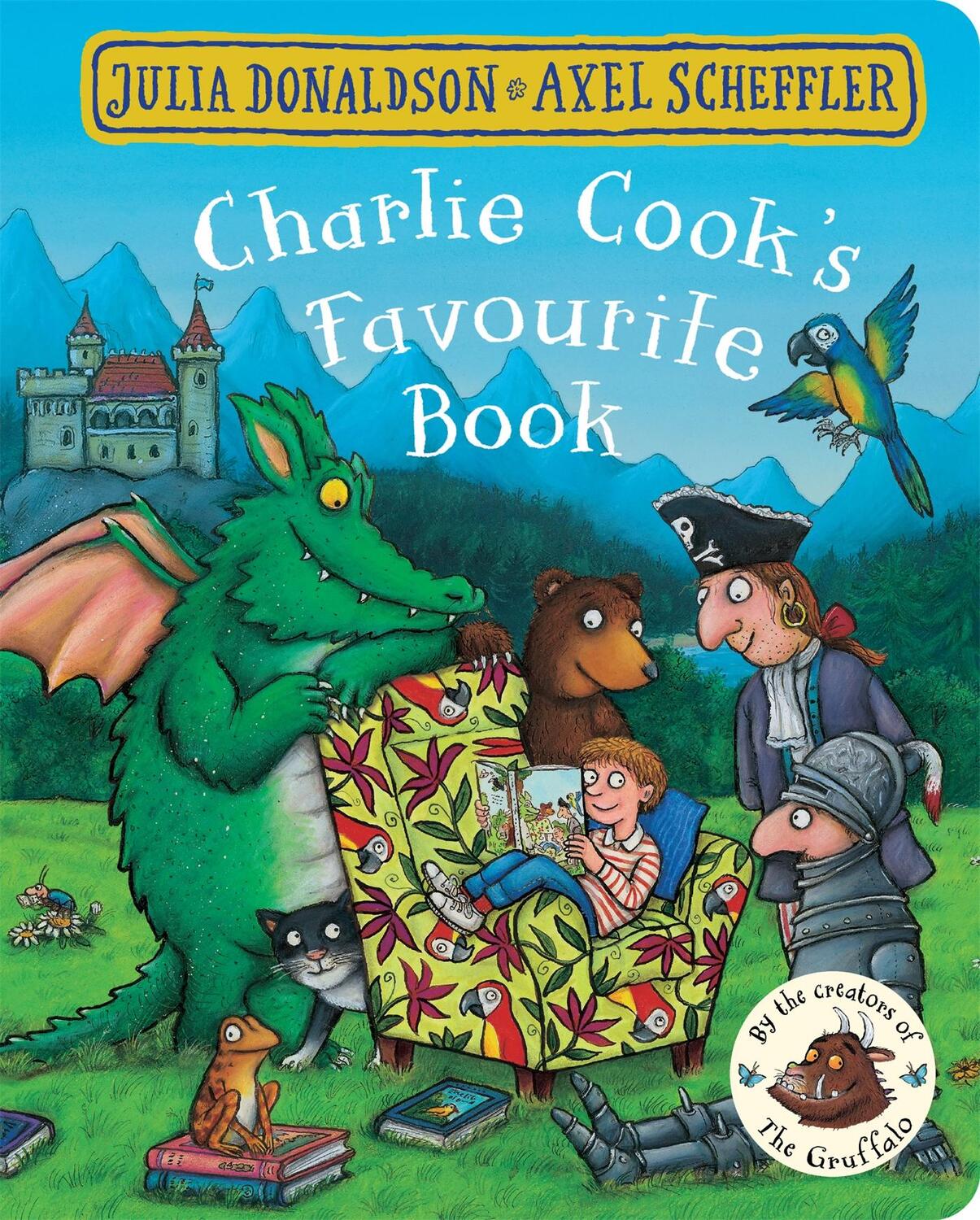 Cover: 9781509830428 | Charlie Cook's Favourite Book | Board Book | Julia Donaldson | Buch