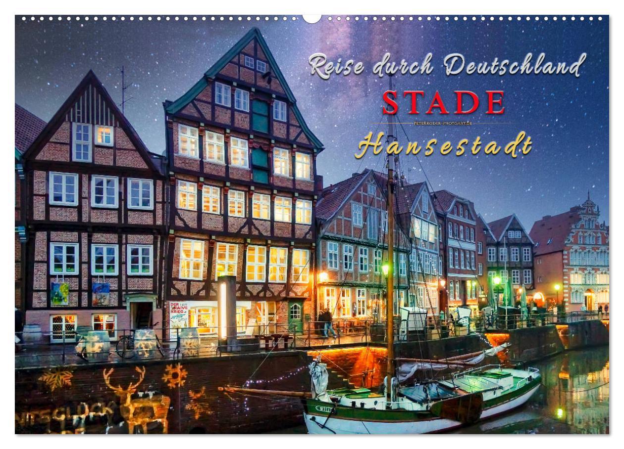 Cover: 9783435164509 | Reise durch Deutschland - Hansestadt Stade (Wandkalender 2025 DIN...