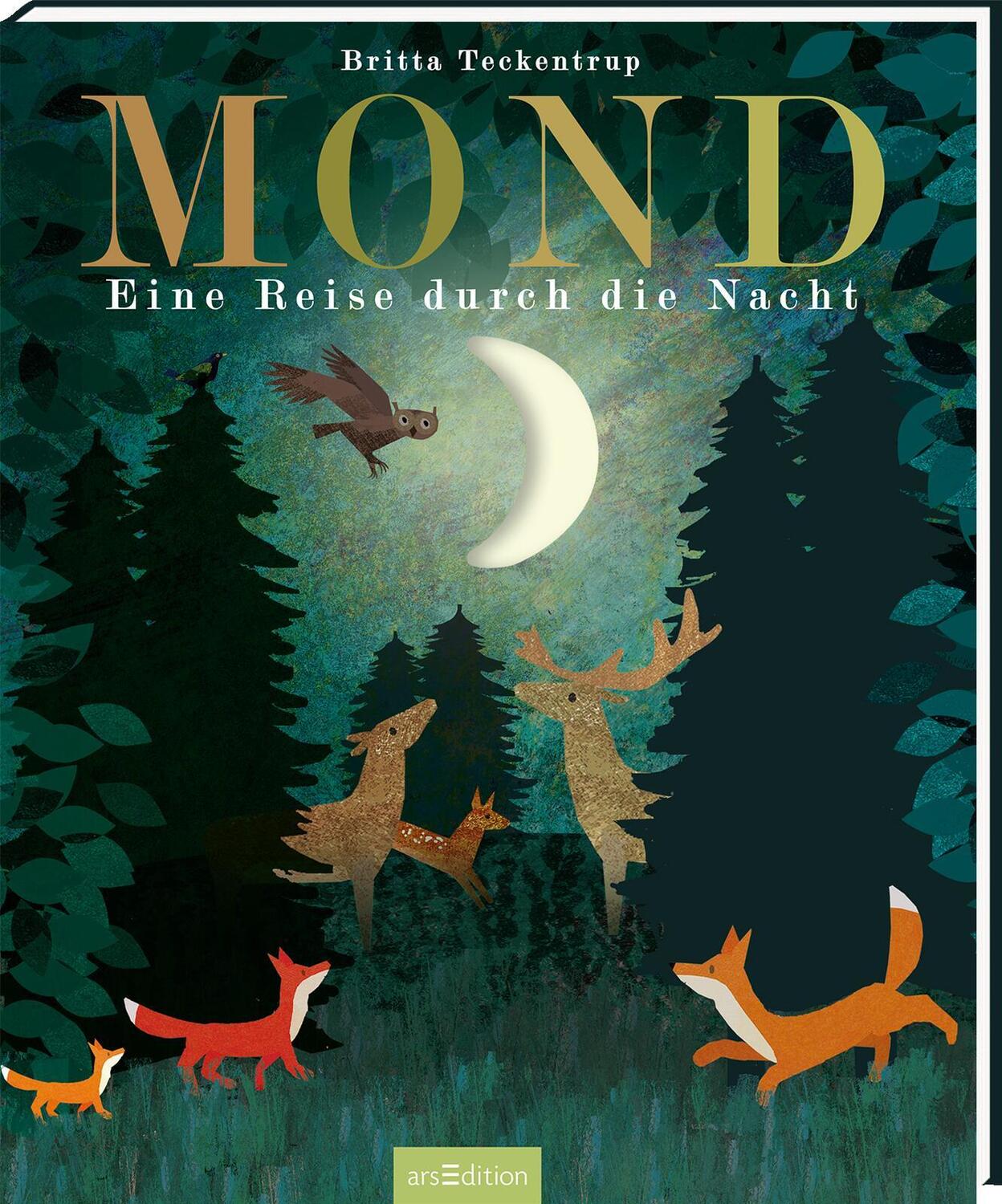 Cover: 9783845818917 | Mond | Eine Reise durch die Nacht | Buch | Hardcover mit Gucklöchern