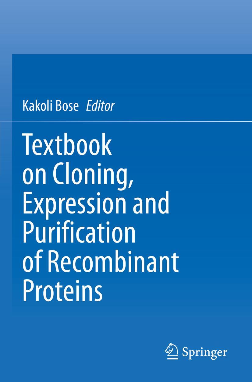 Cover: 9789811649899 | Textbook on Cloning, Expression and Purification of Recombinant...