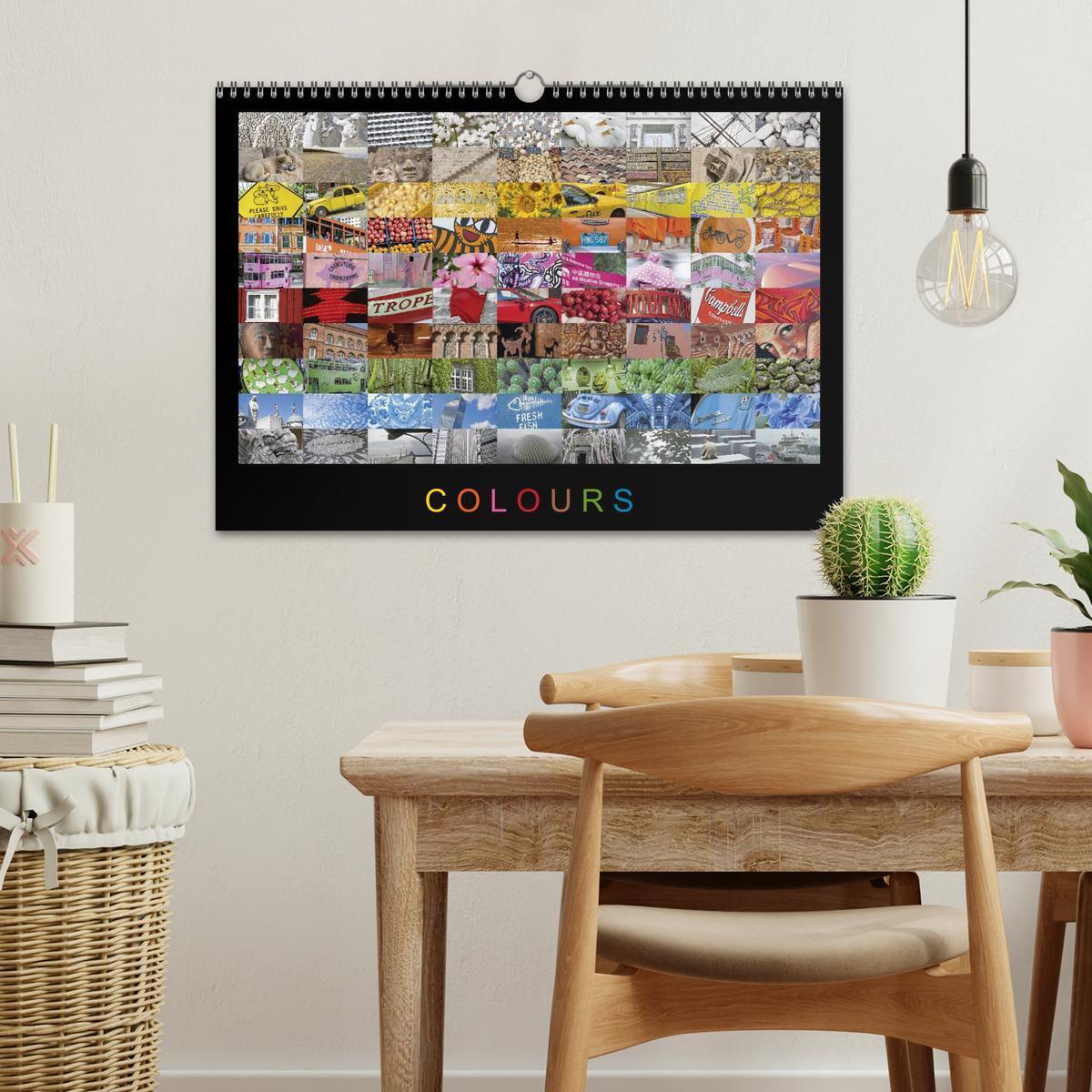 Bild: 9783435790982 | Colours (Wandkalender 2025 DIN A3 quer), CALVENDO Monatskalender