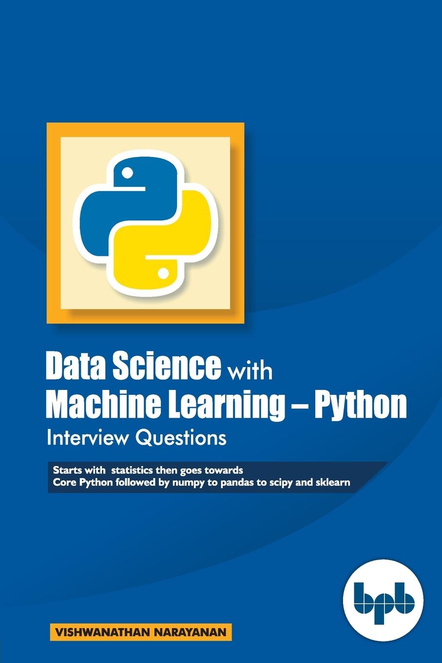 Cover: 9789388176637 | Data Science with Machine Learning | Vishwanathan Narayanan | Buch