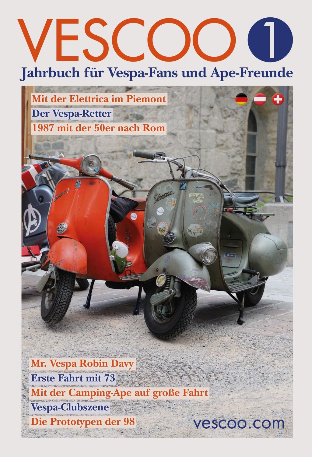 Cover: 9783869279015 | VESCOO Jahrbuch für Vespa-Fans und Ape-Freunde - Ausgabe 1 | Gerken