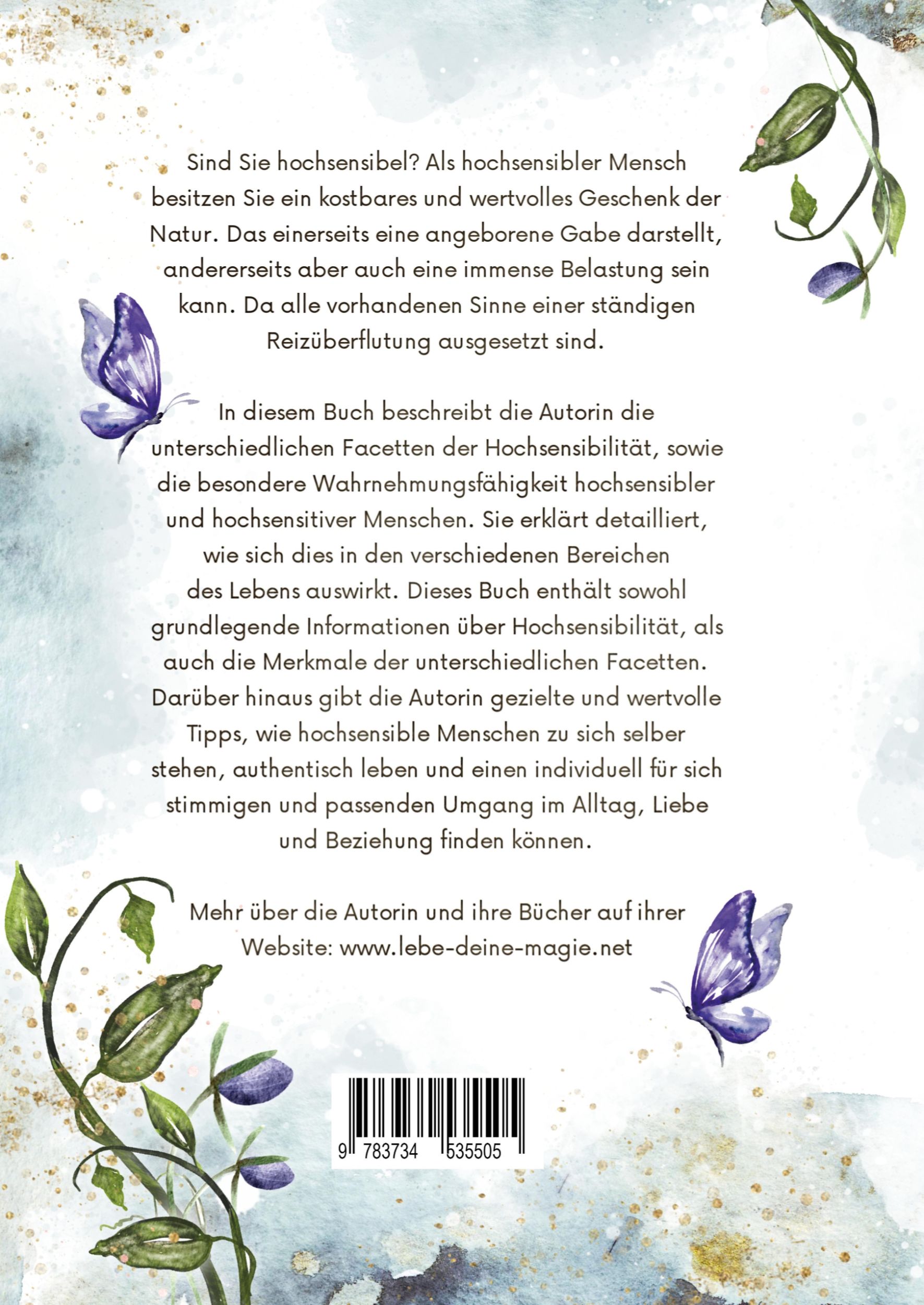 Rückseite: 9783734535505 | Hochsensibilität - das besondere Geschenk der Natur | Iris Fischer