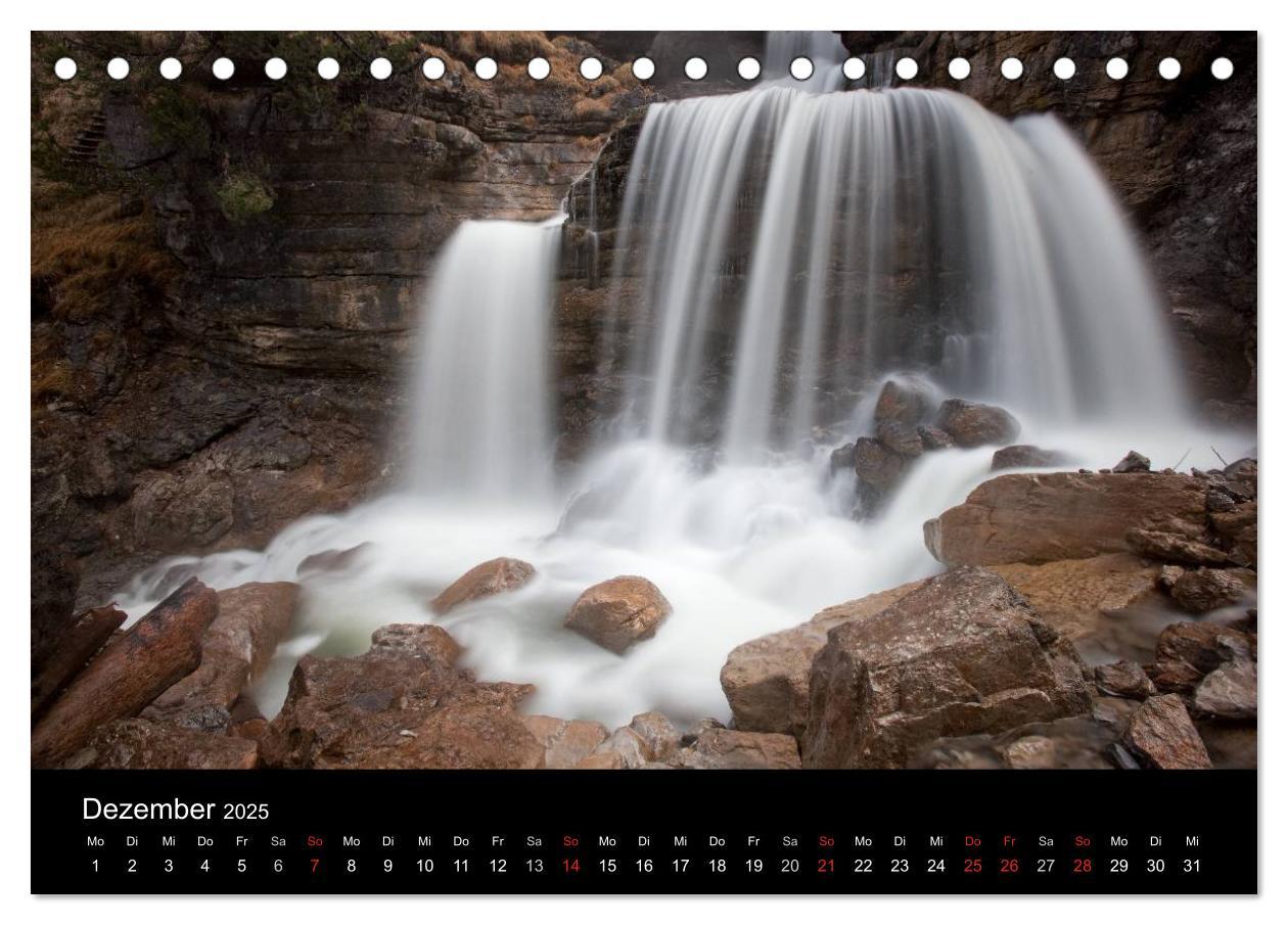 Bild: 9783435668052 | Kuhflucht Wasserfälle bei Farchant (Tischkalender 2025 DIN A5...