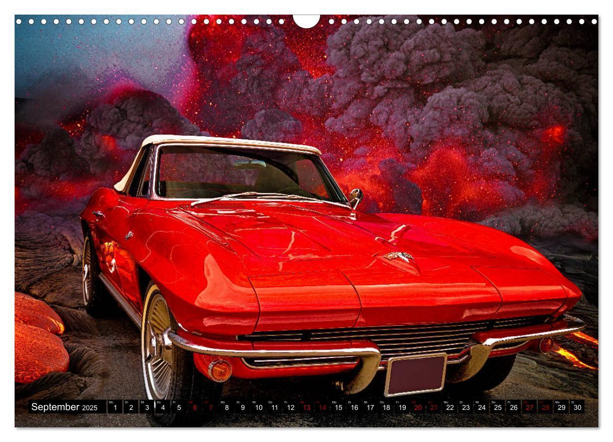 Bild: 9783435318476 | American Classic Cars (Wandkalender 2025 DIN A3 quer), CALVENDO...