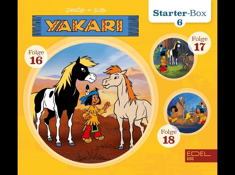 Cover: 4029759143475 | Yakari - Starter-Box. Box.6, 3 Audio-CD | Claude/Job, André Derib | CD