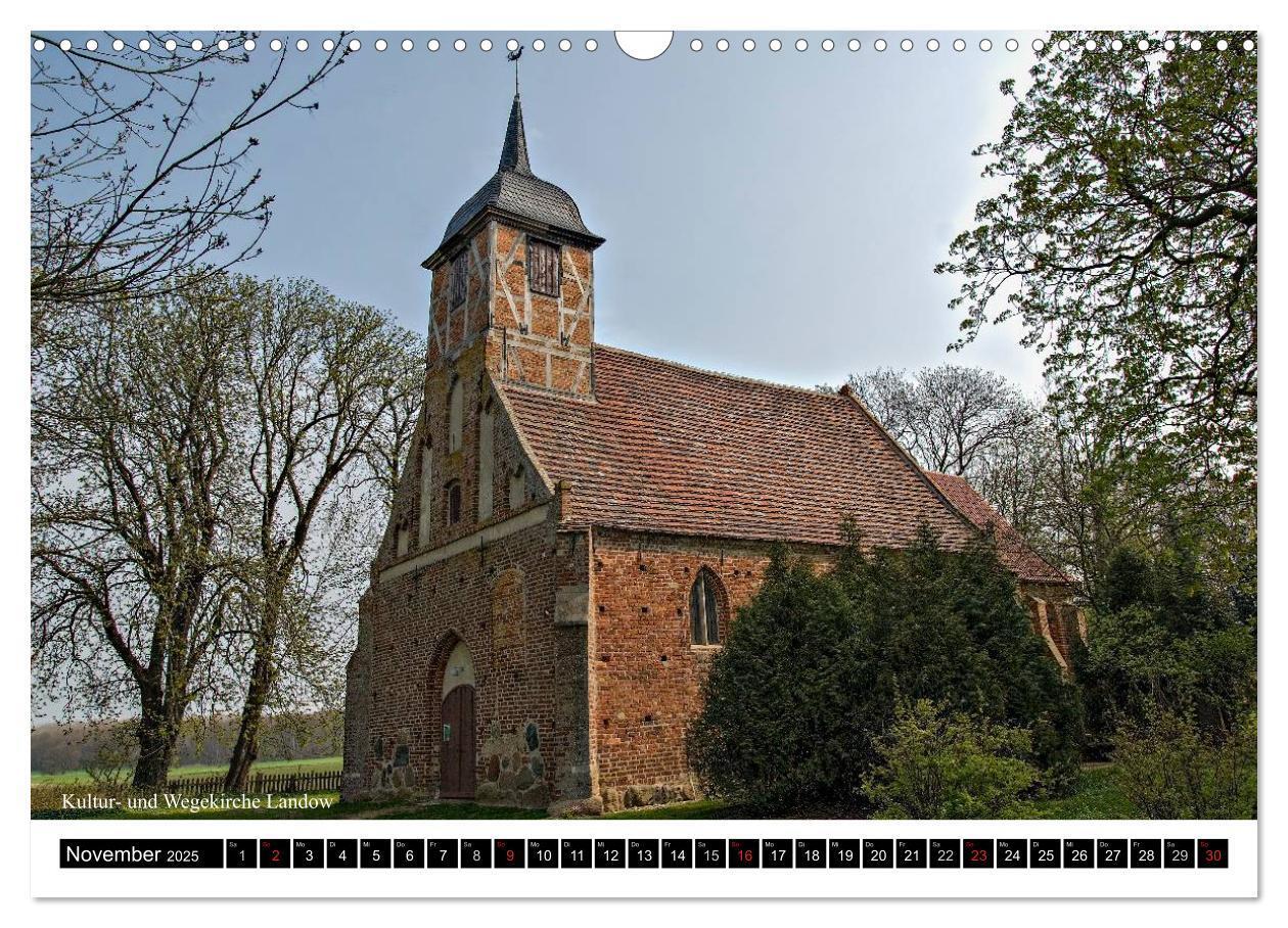 Bild: 9783435816613 | Dorfkirchen auf Rügen (Wandkalender 2025 DIN A3 quer), CALVENDO...